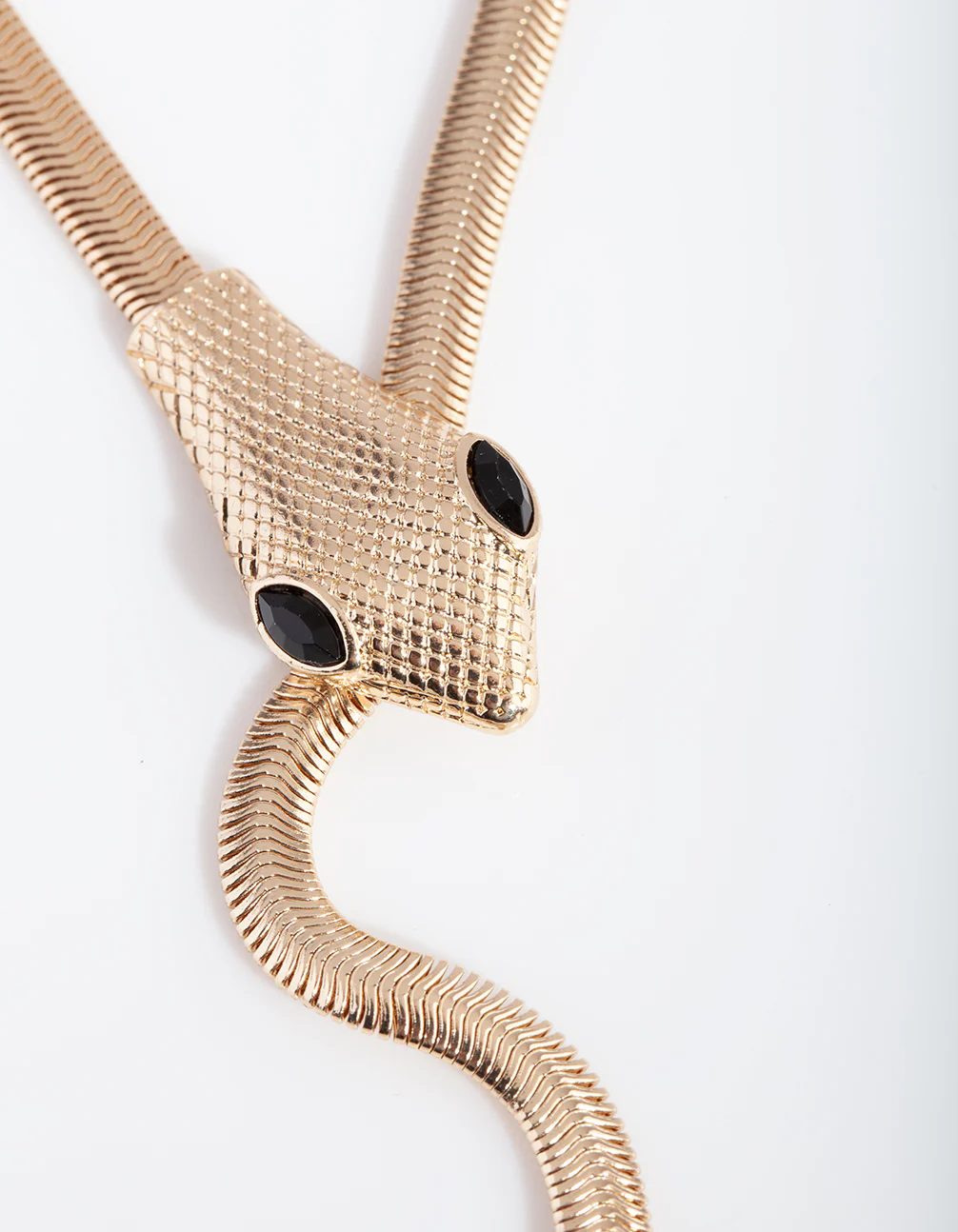 Gold Snake Wrap Necklace - Image 5