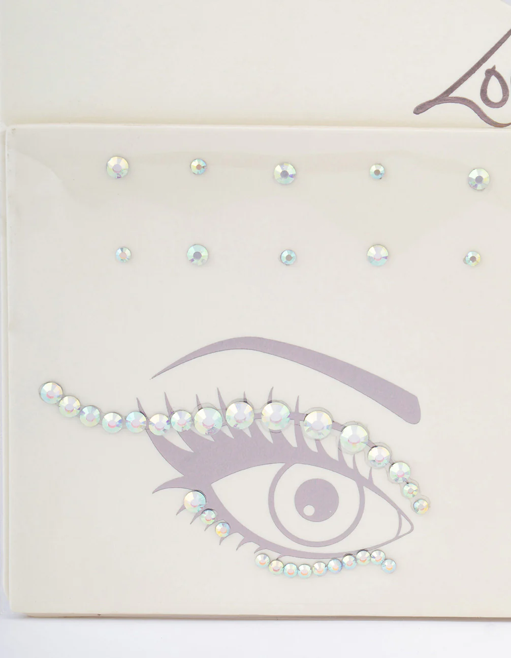 Acrylic Simple Strand Face Jewels - Image 3