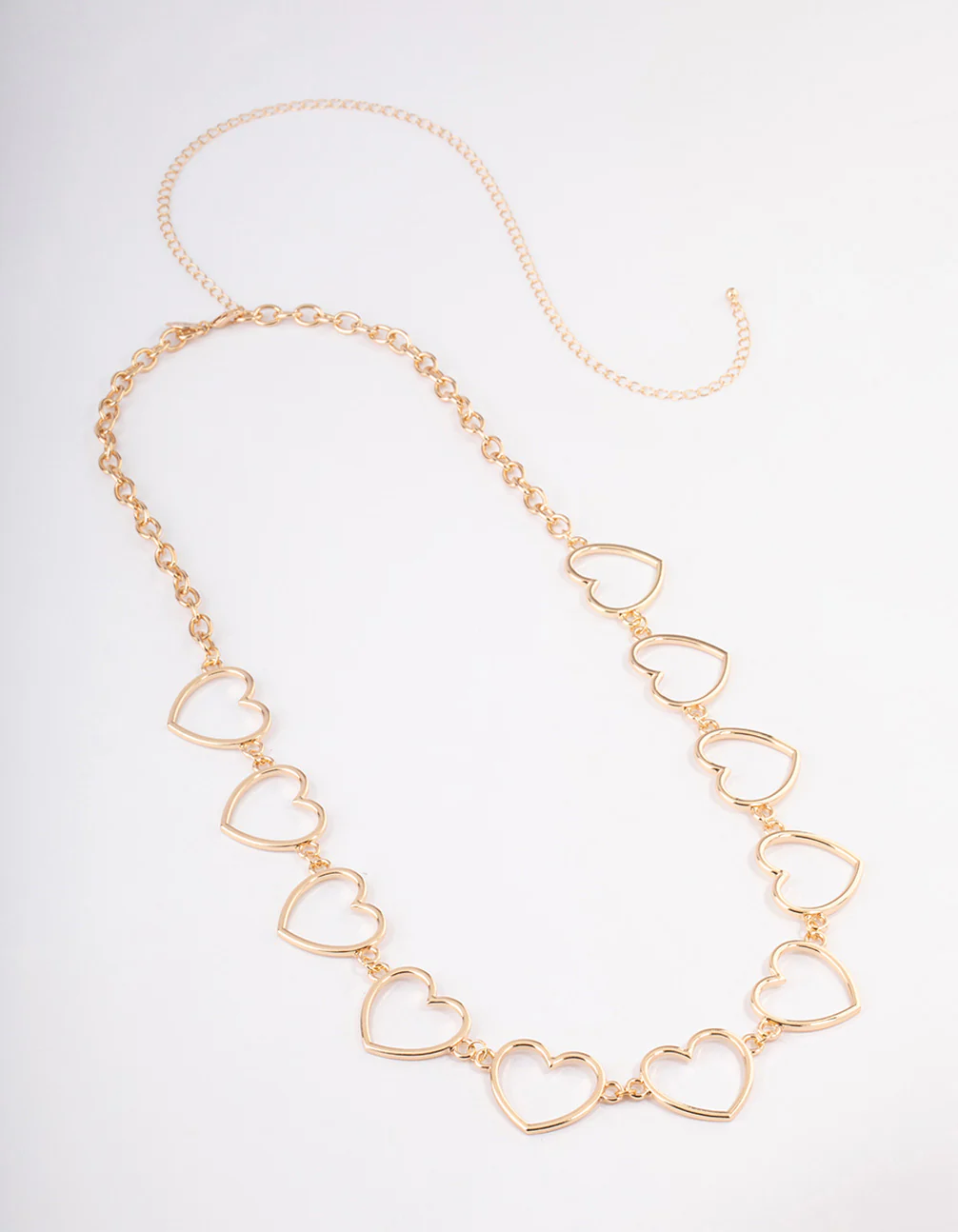 Gold Large Open Heart Waist Chain - Image 2