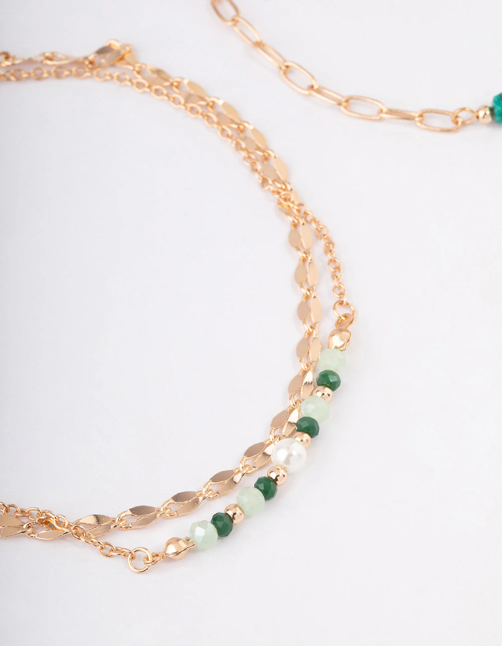 Gold Station Mixed Bead Anklet Pack - Image 3