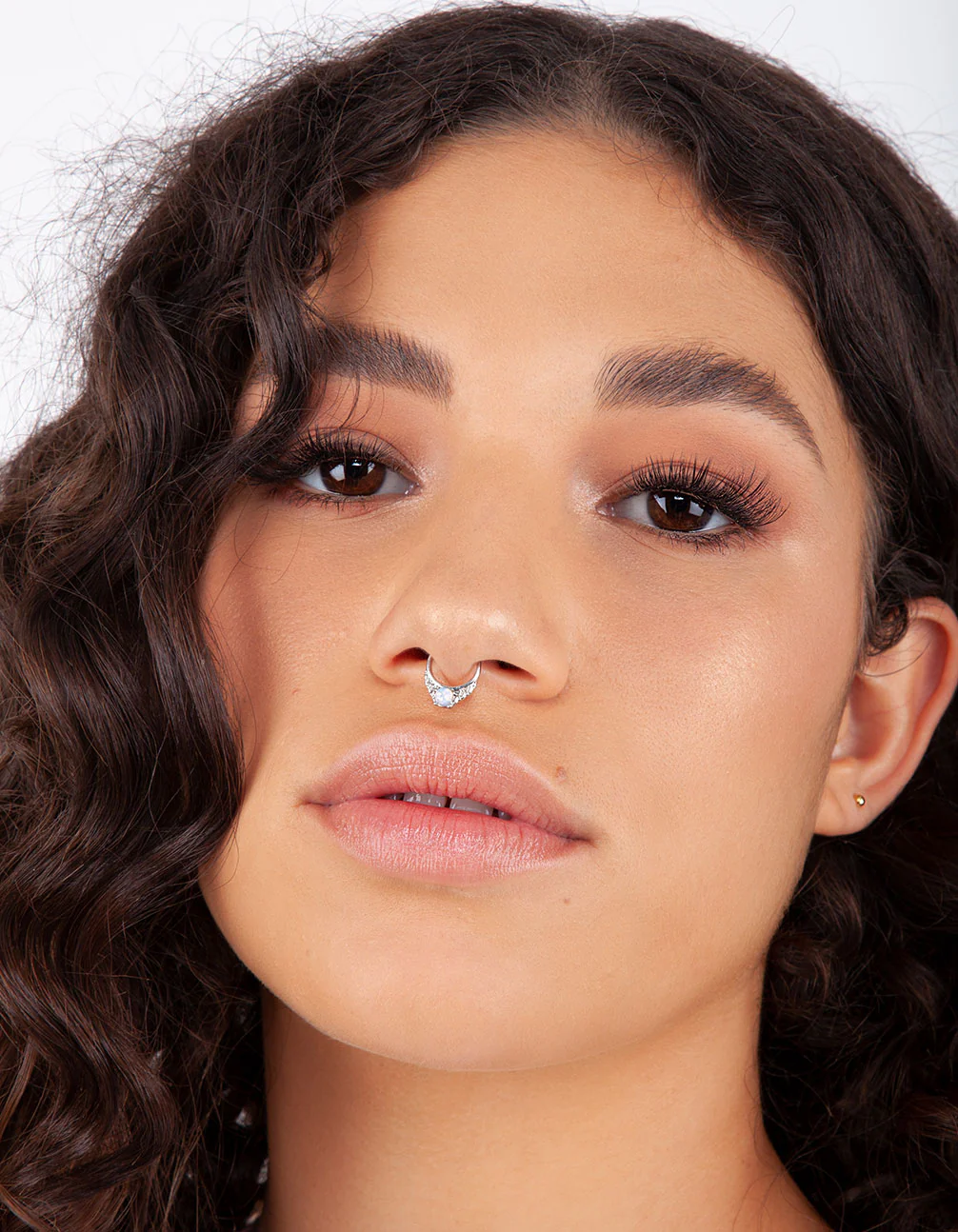 Silver Moonstone Faux Septum Pack - Image 2