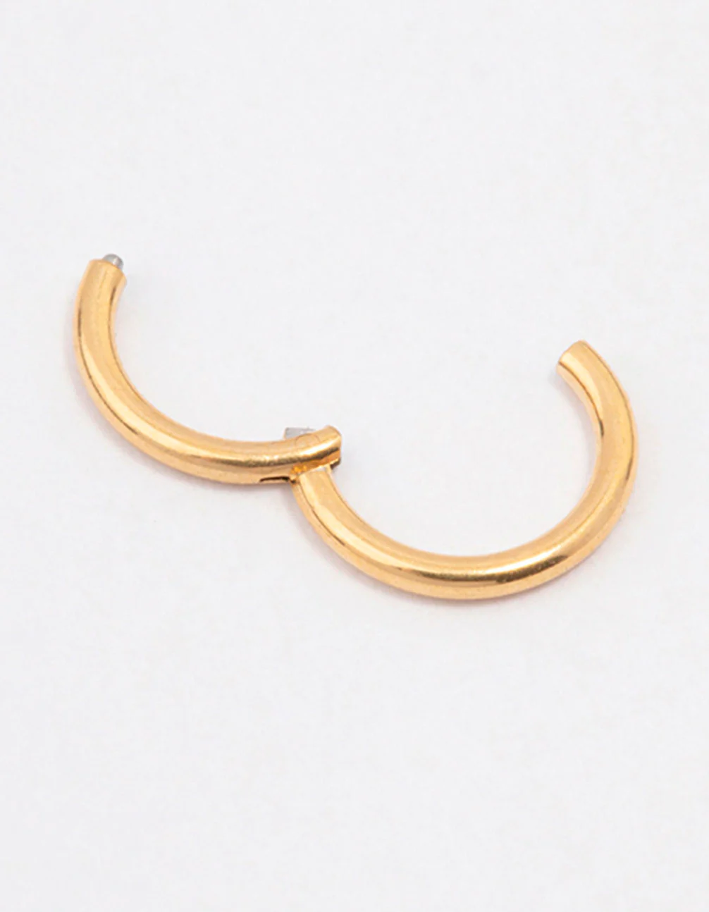 Gold 5mm Micro Clicker Earring - Image 2