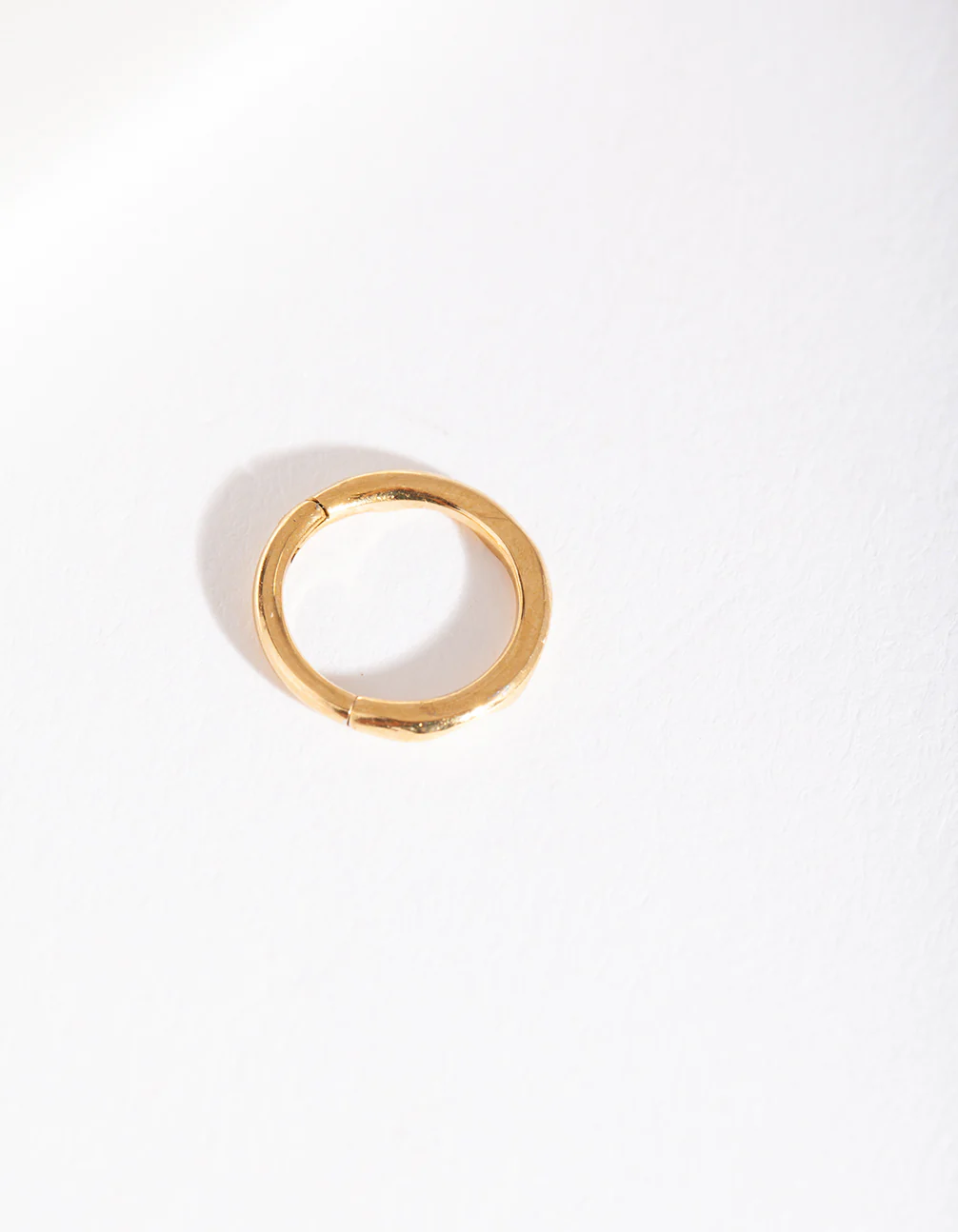 Gold Twisted Clicker Earring - Image 2