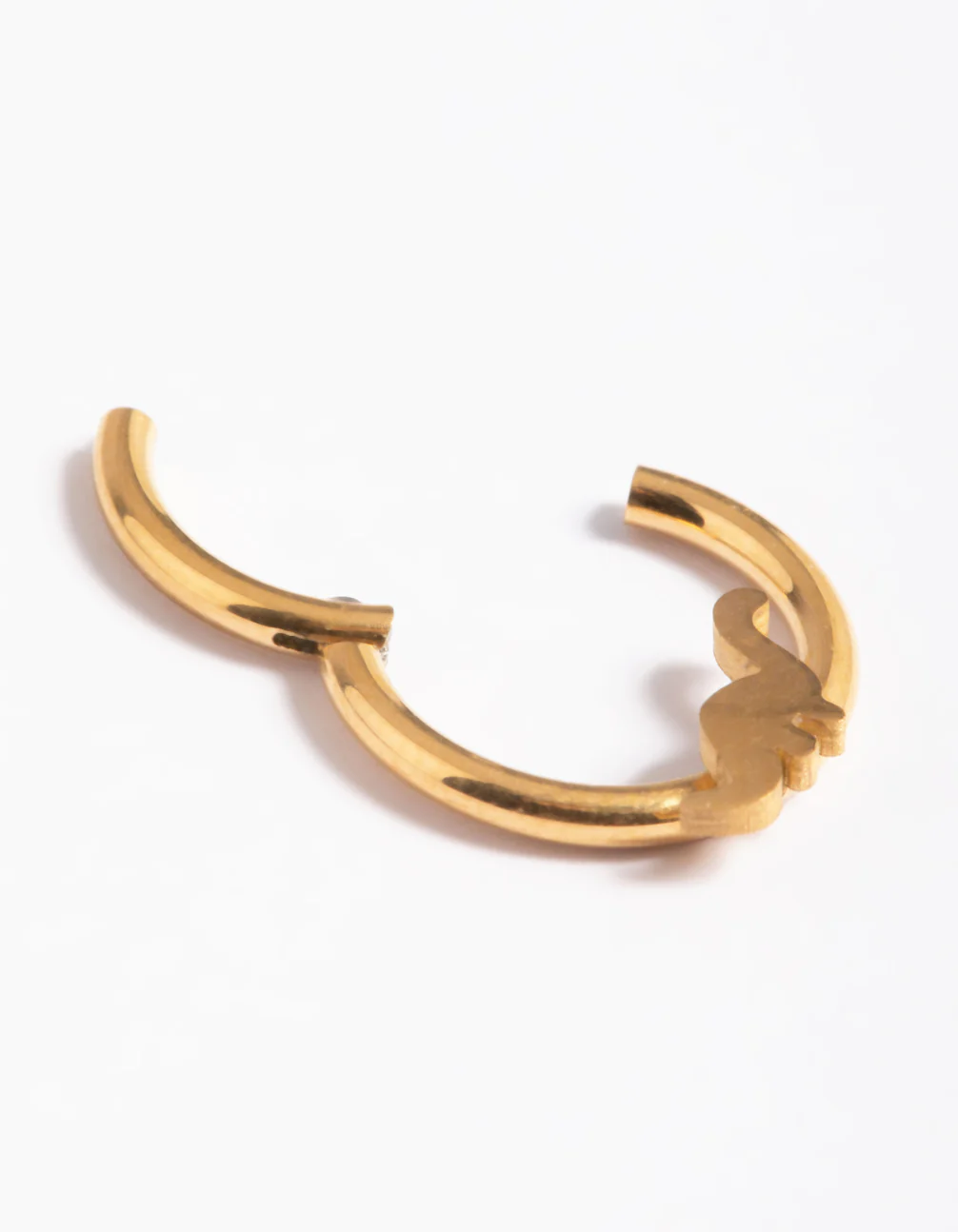 Gold Plated Surgical Steel Dino Clicker - Image 4