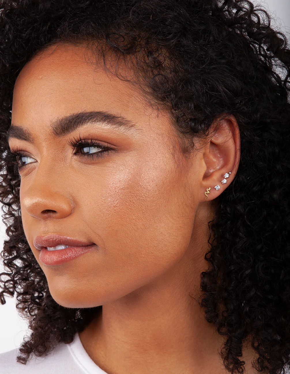 Gold Snake Earring Pack - Image 2