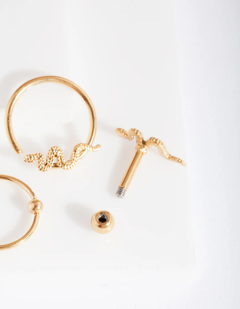 Gold Snake Earring Pack - Image 5