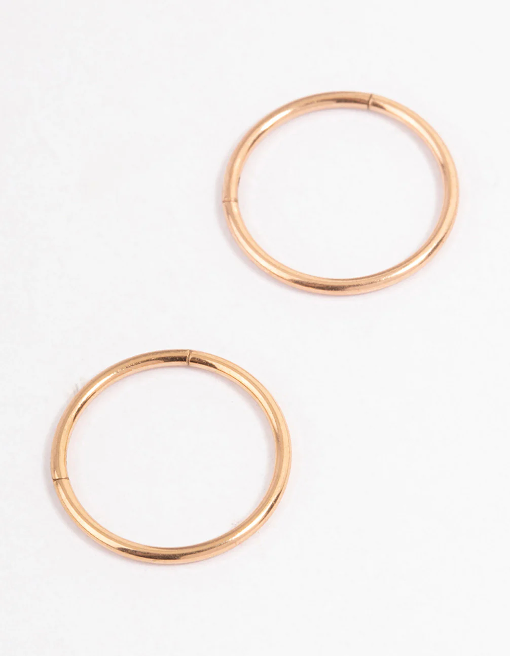 Surgical Steel Fine Sleeper Earrings 10mm