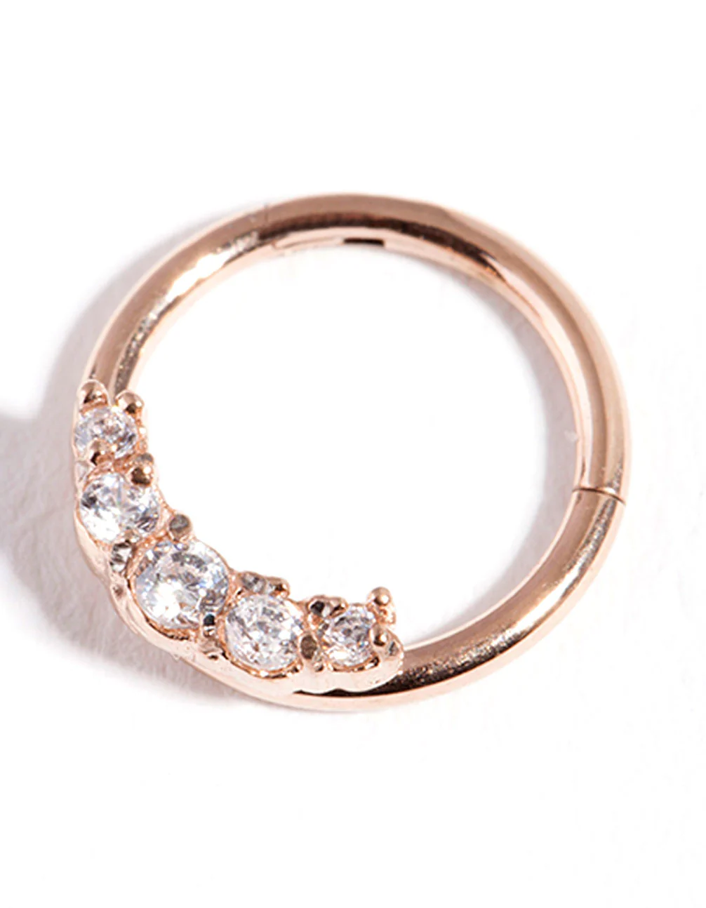 Diamante Side Clicker Earring - Image 2