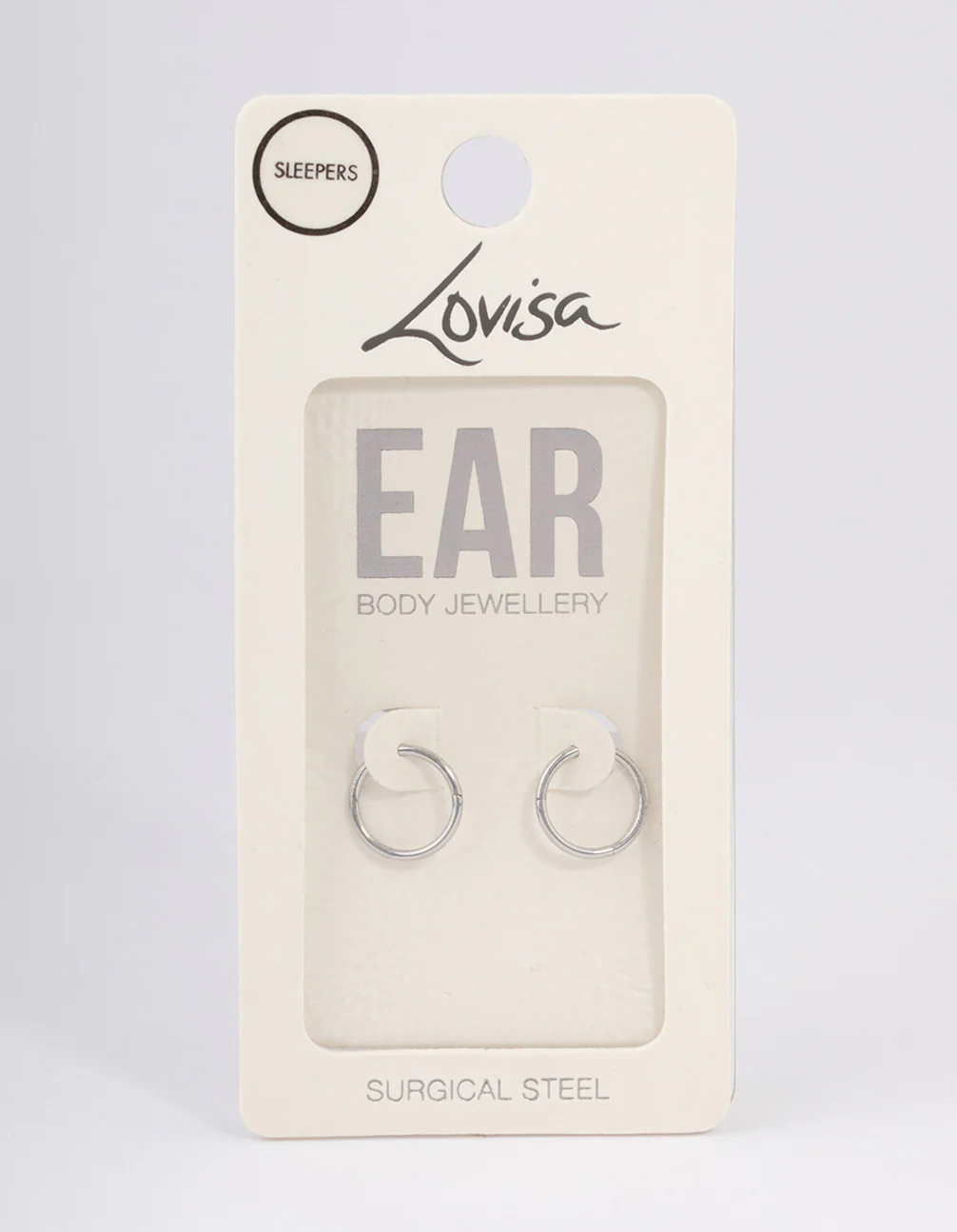 Surgical Steel Sleeper Earrings 10mm - Image 3