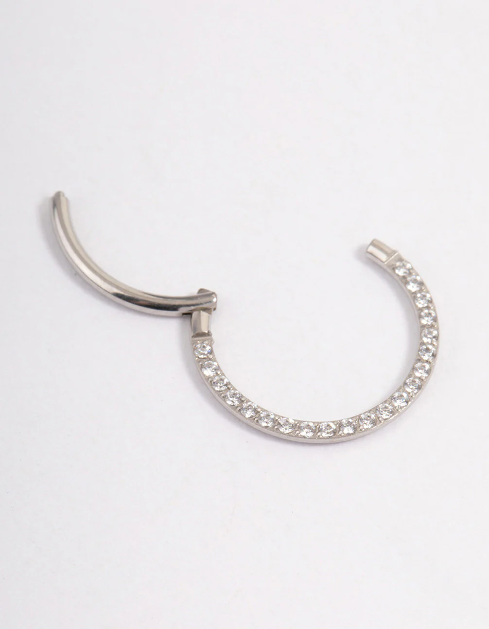 Surgical Steel Clicker Ring 10mm - Image 2