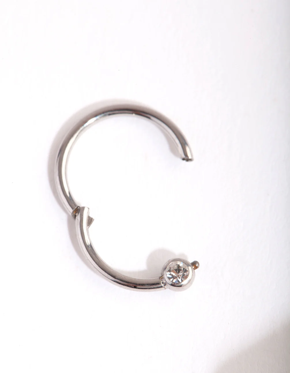 Surgical Steel Diamante Belly Clicker Ring - Image 2