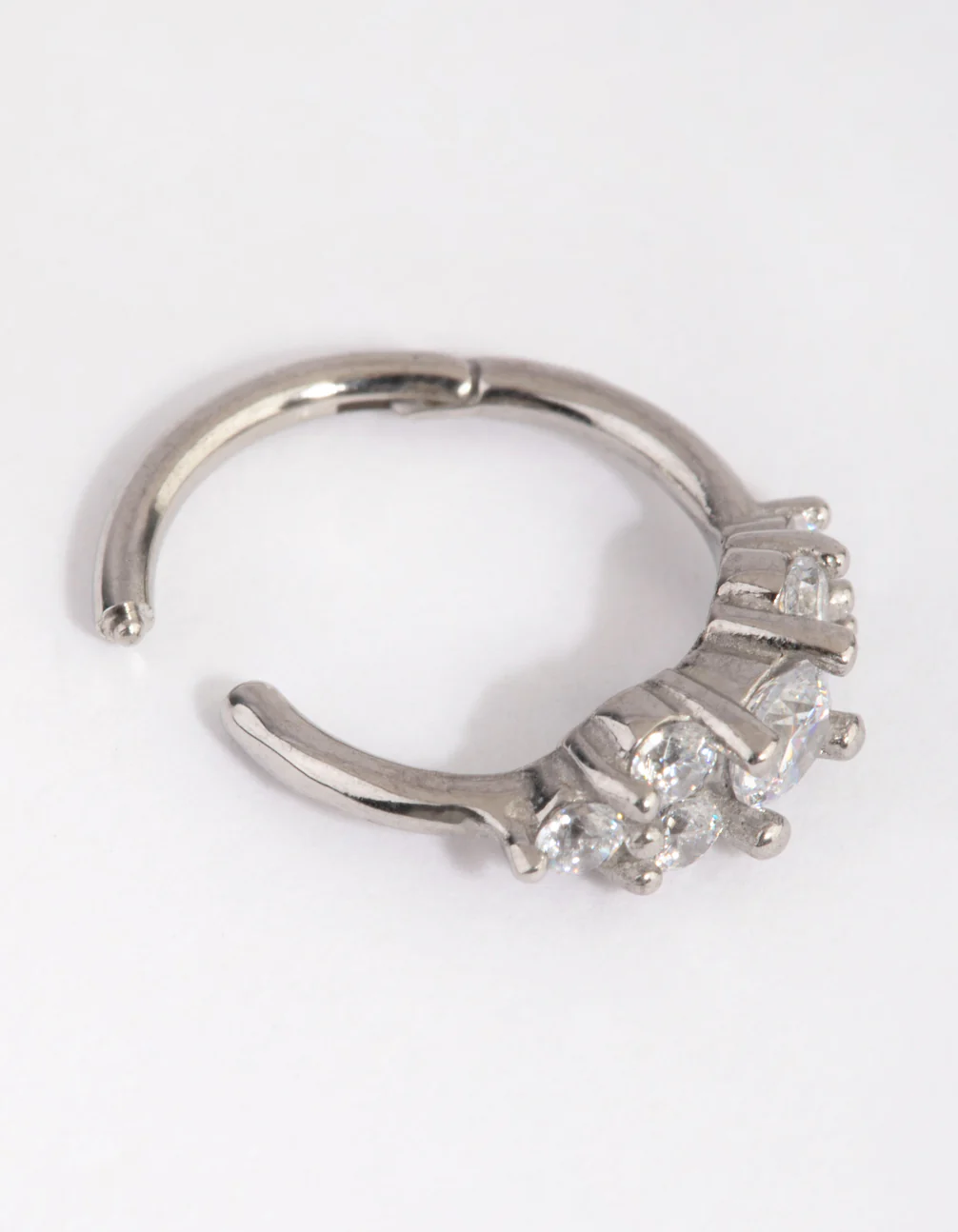 Surgical Steel Diamante Cluster Clicker - Image 3