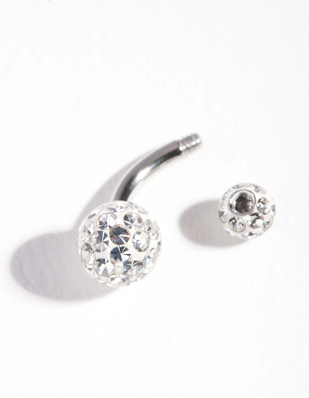 Surgical SteelDiamante Belly Bar - Image 3