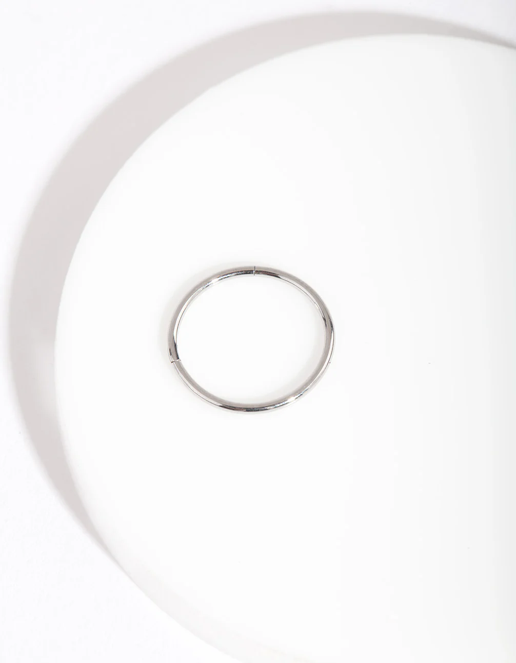 Surgical Steel Fine Clicker Earring 10 mm - Image 2