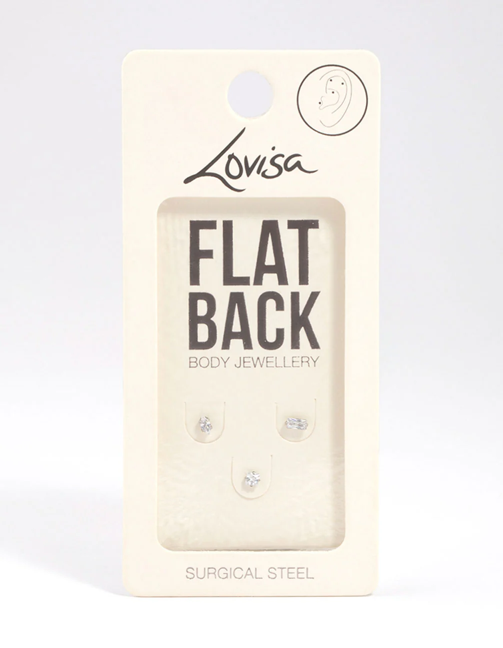 Surgical Steel Fine Diamante Flat Back Pack - Image 3