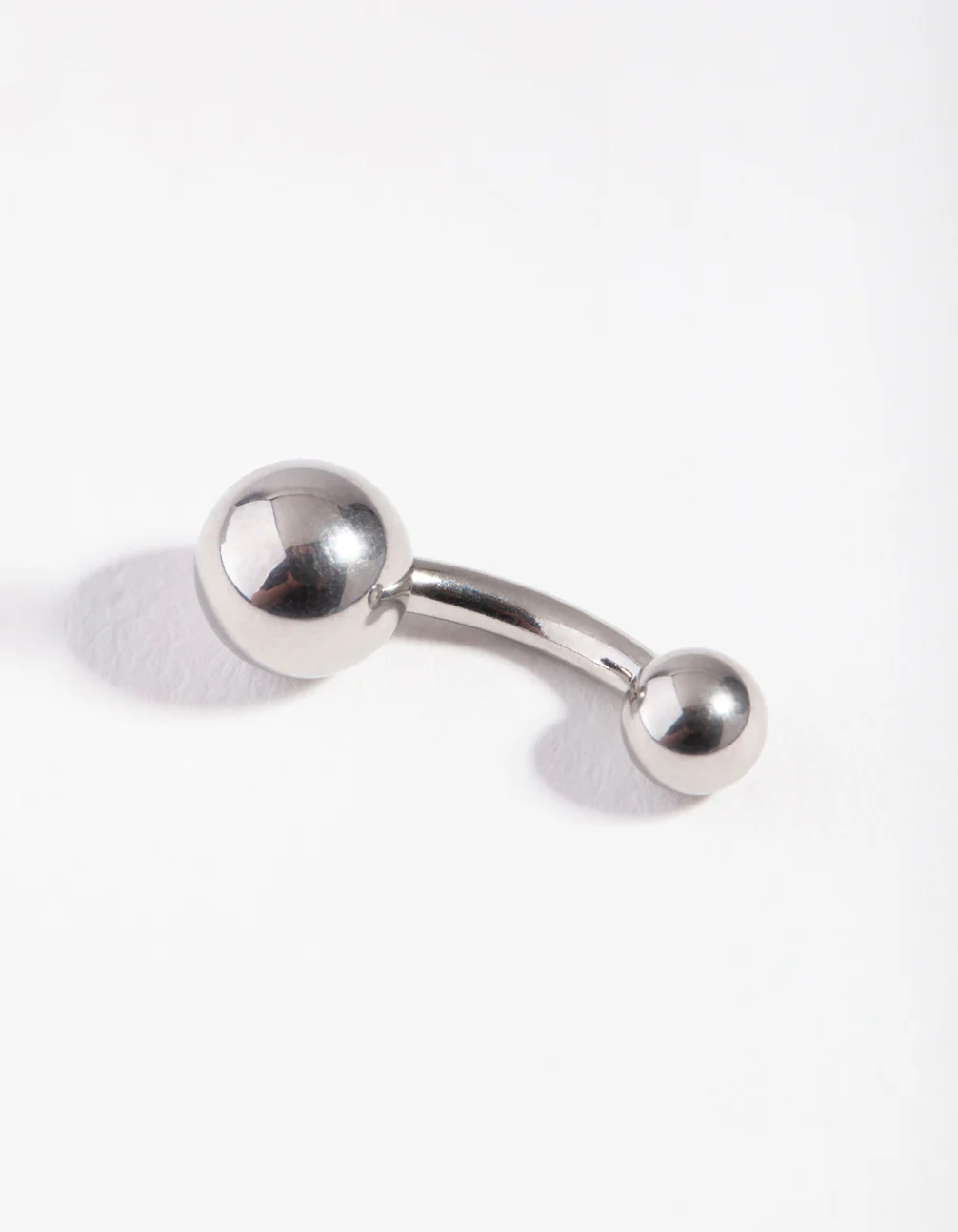 Surgical Steel Grad Ball Mini Belly Ring - Image 2