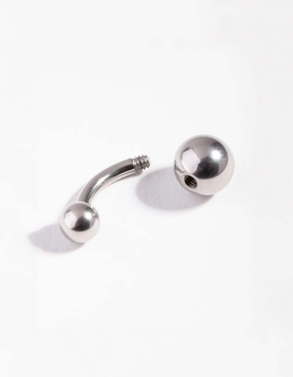 Surgical Steel Grad Ball Mini Belly Ring - Image 3