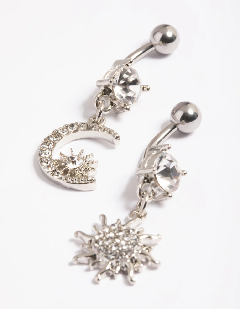 Surgical Steel Luna & Solstice Belly Ring Pack - Image 2
