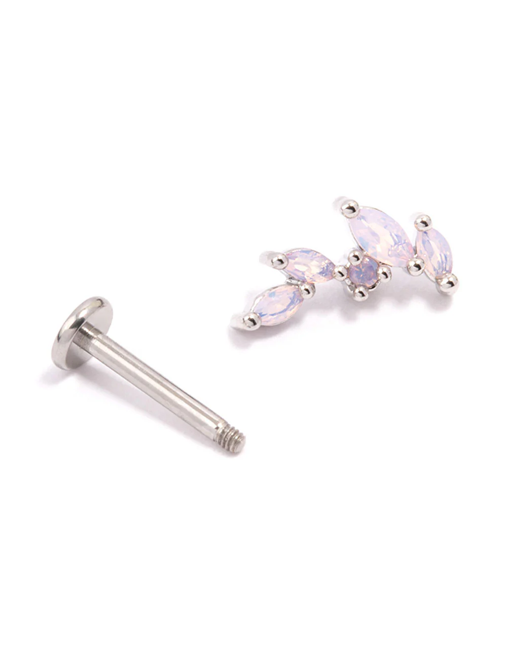 Surgical Steel Marquise Crawler Flat Back - Image 2
