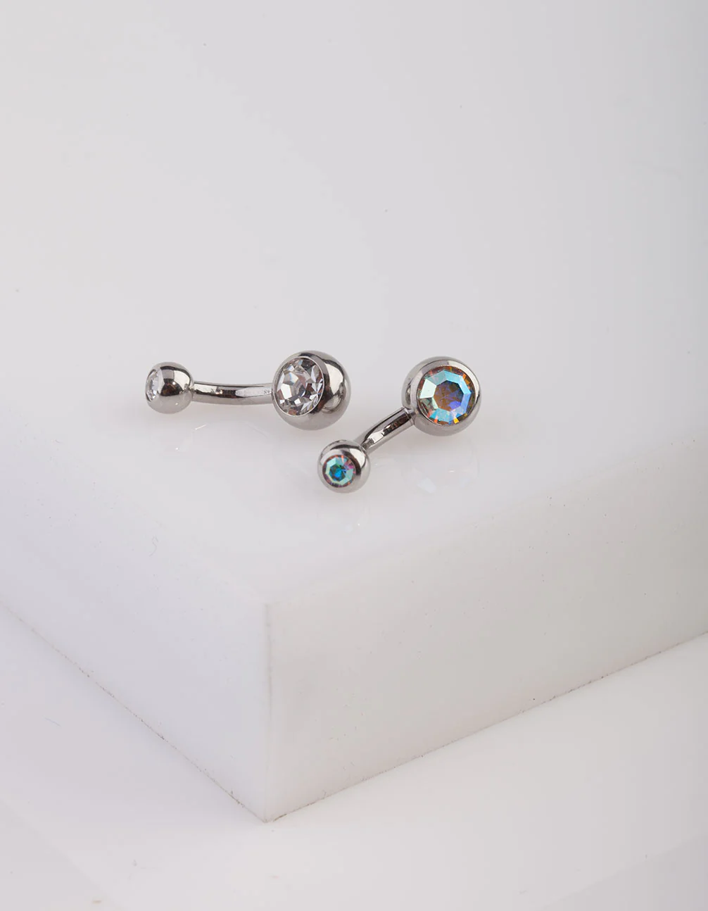 Surgical Steel Iridescent Belly Bar Pack - Image 2