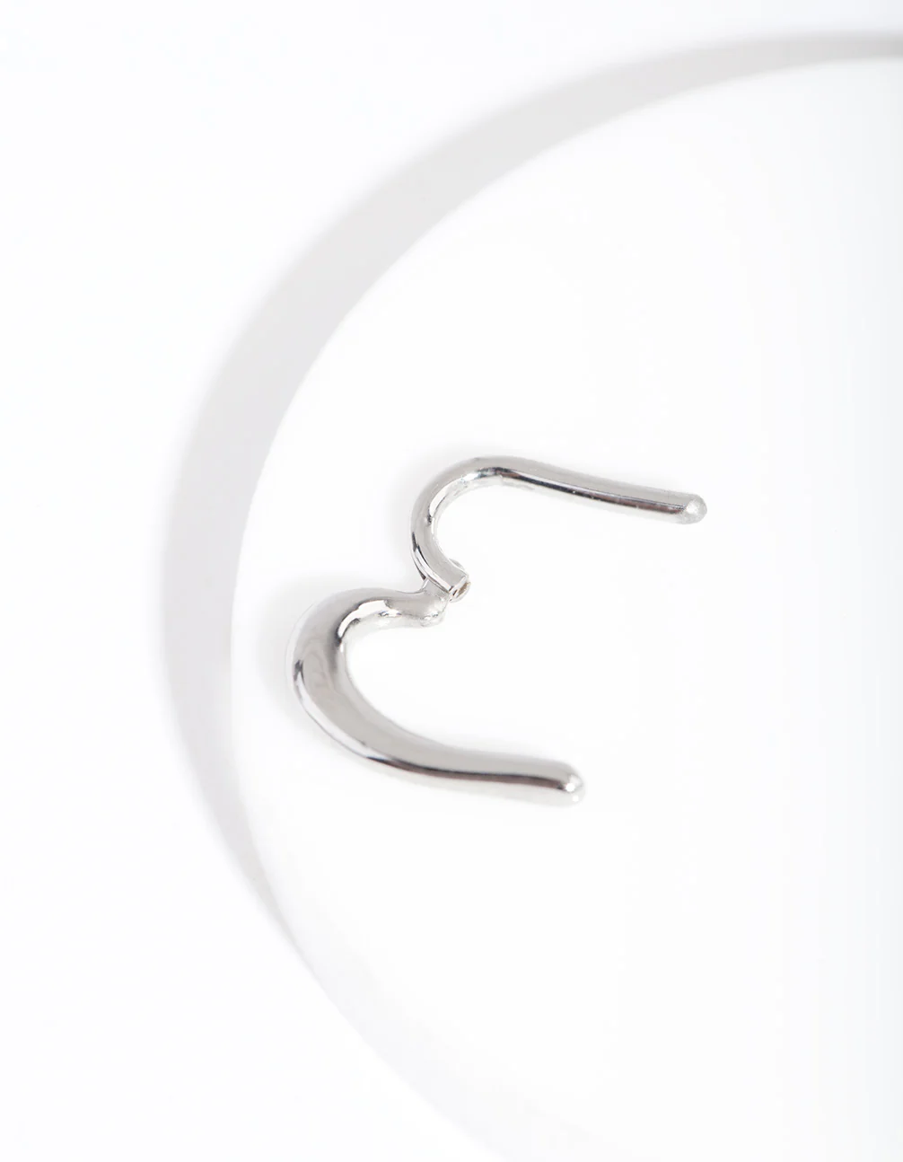 Surgical Steel Heart Clicker Earring - Image 2