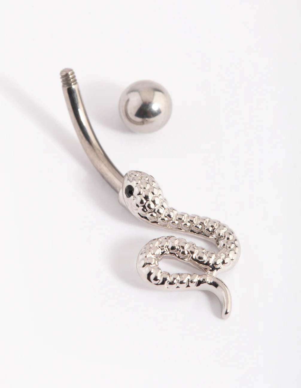 Surgical Steel Serpent Belly Bar - Image 2