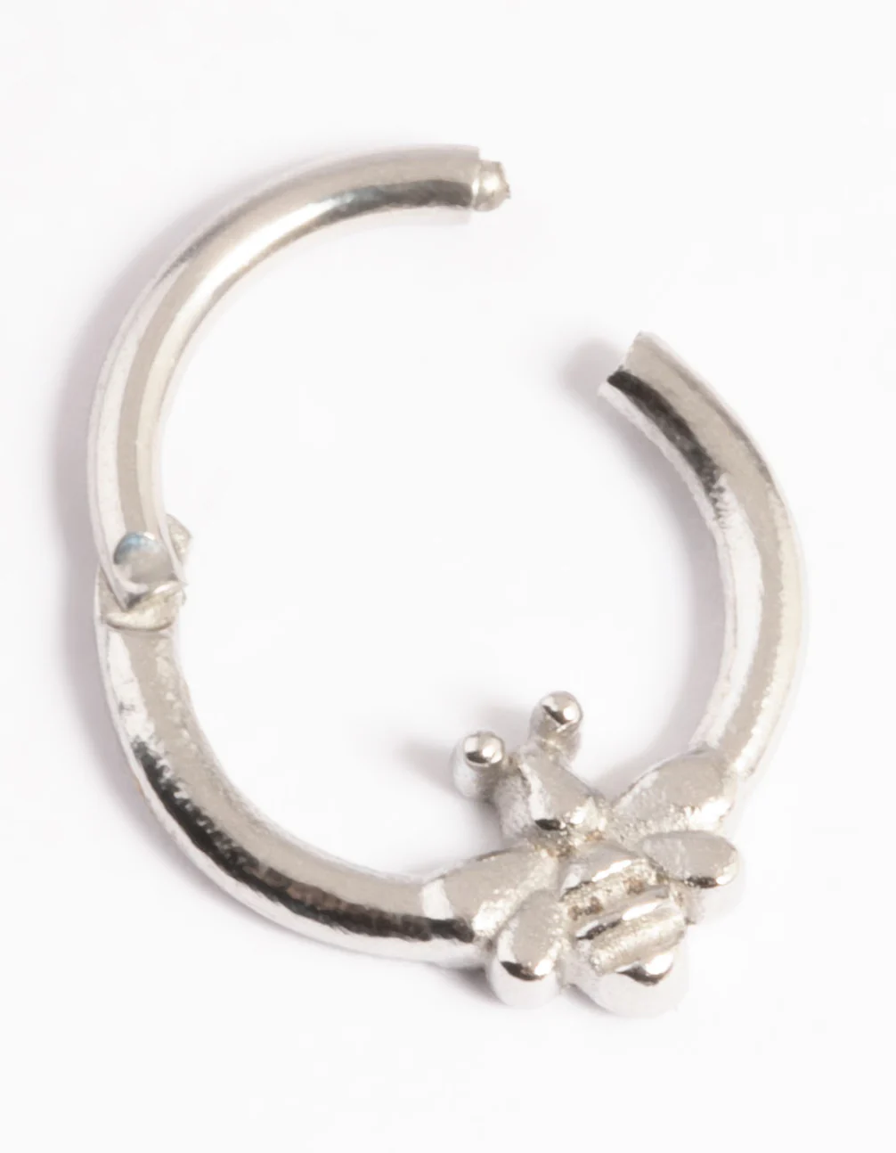 Surgical Steel Bee Clicker Ring - Image 3
