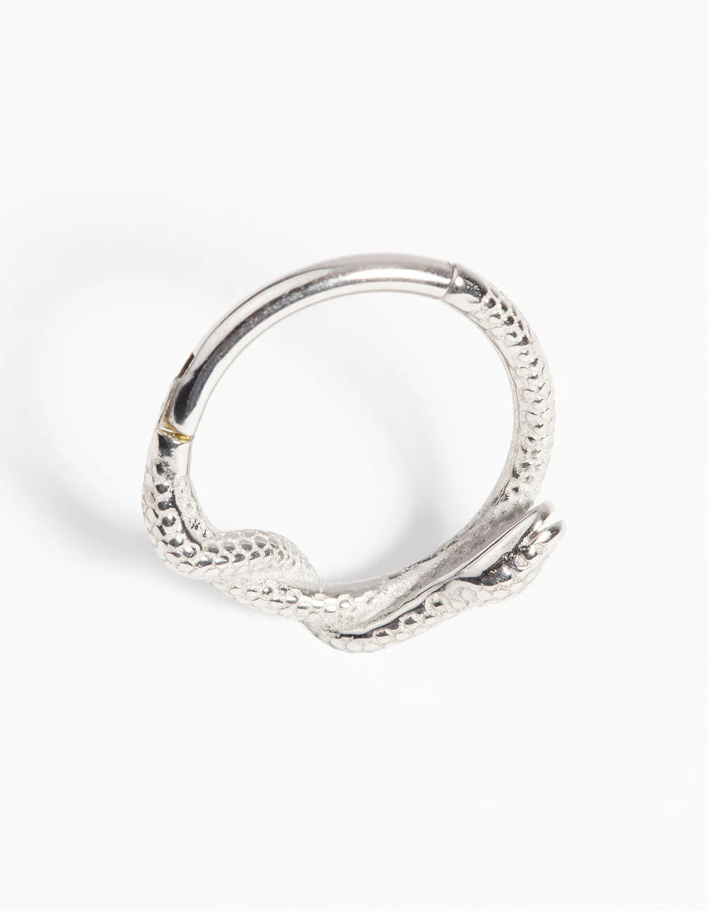 Surgical Steel Snake Clicker Ring - Image 3