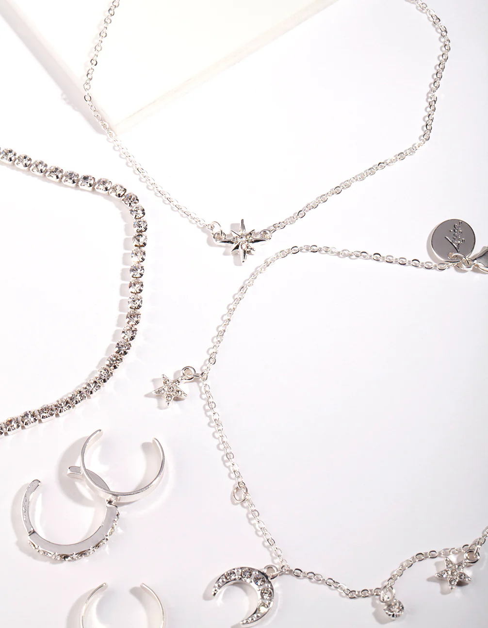 Silver Toe Ring & Anklet Set - Image 3