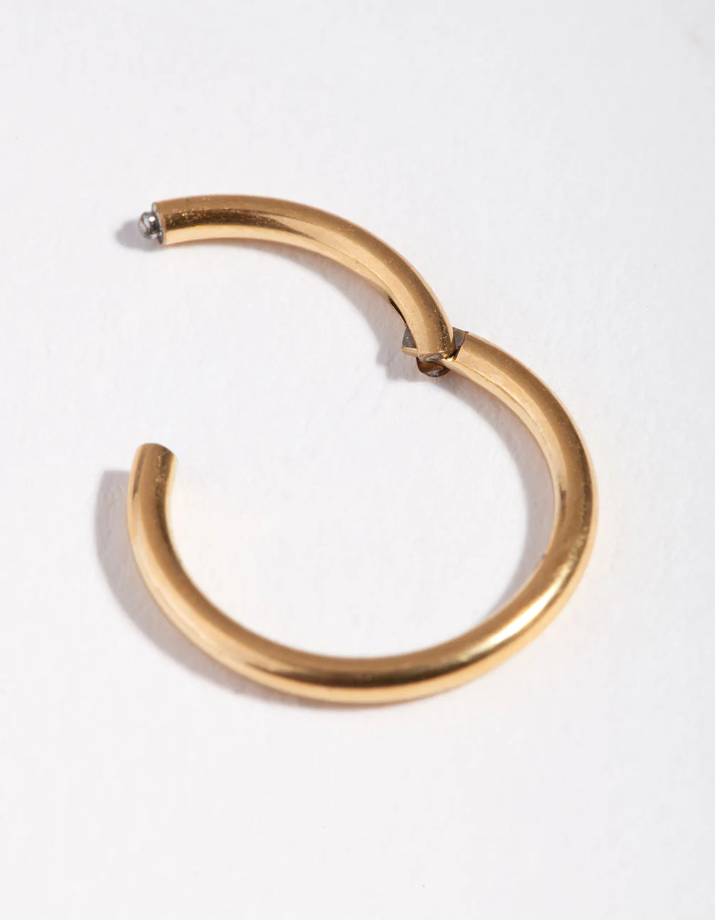 Titanium Gold 10mm Clicker Ring - Image 2
