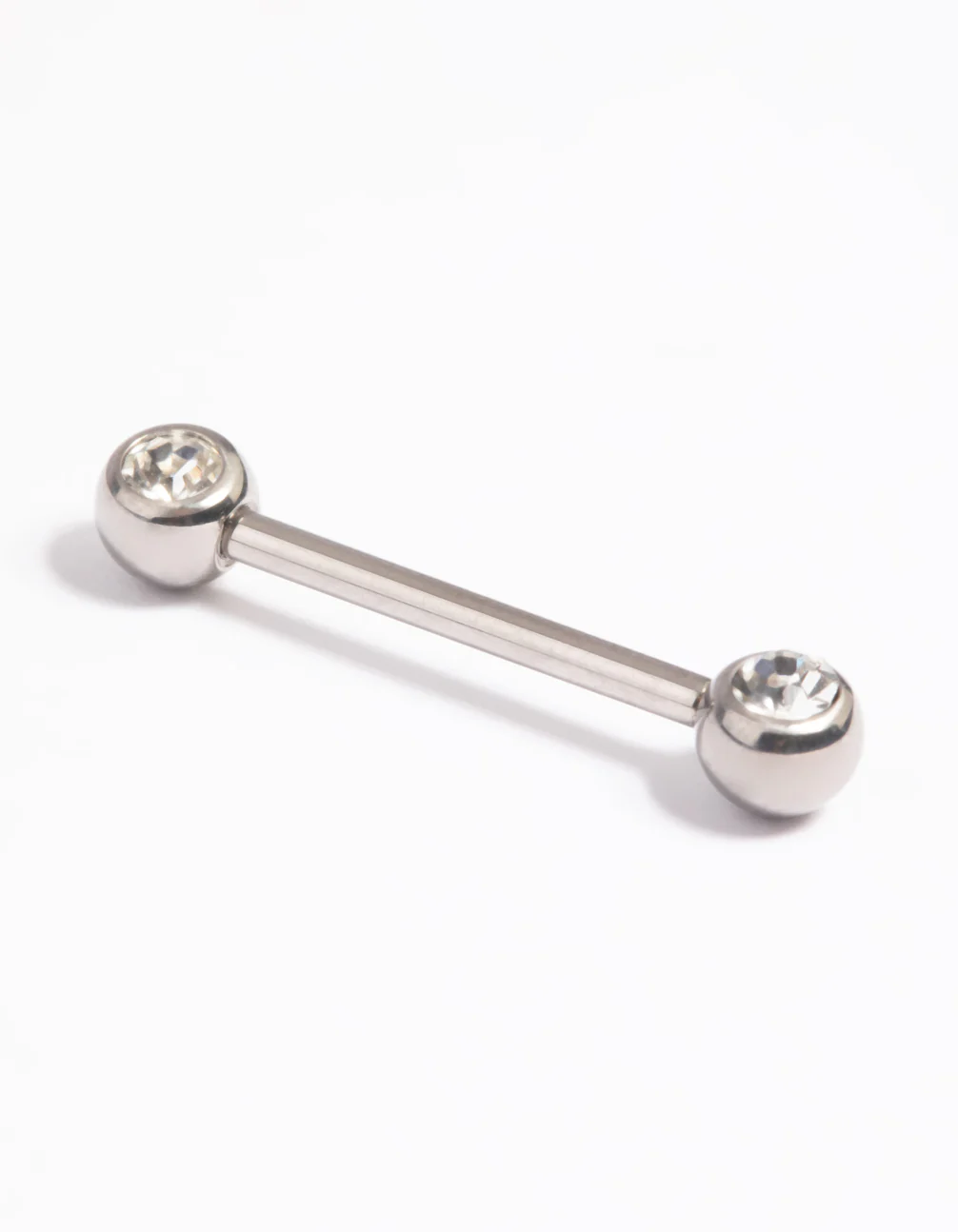 Titanium Crystal Nipple Bar - Image 2