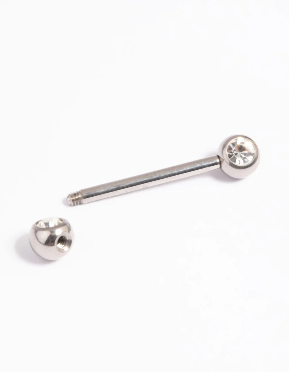 Titanium Crystal Nipple Bar - Image 3