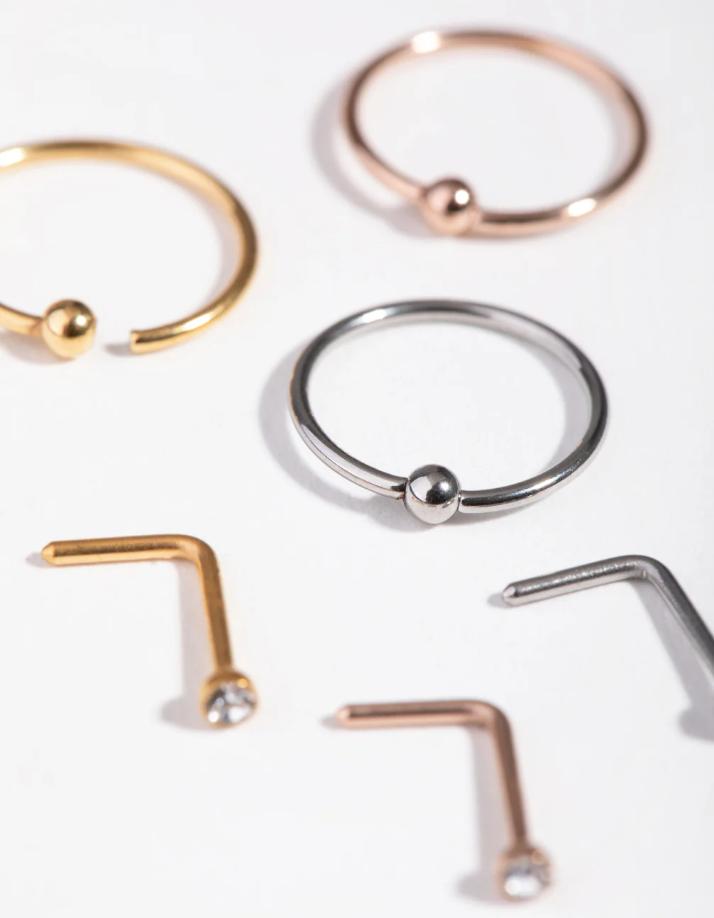 5mm Ball Nose Ring 6-Pack - Image 2