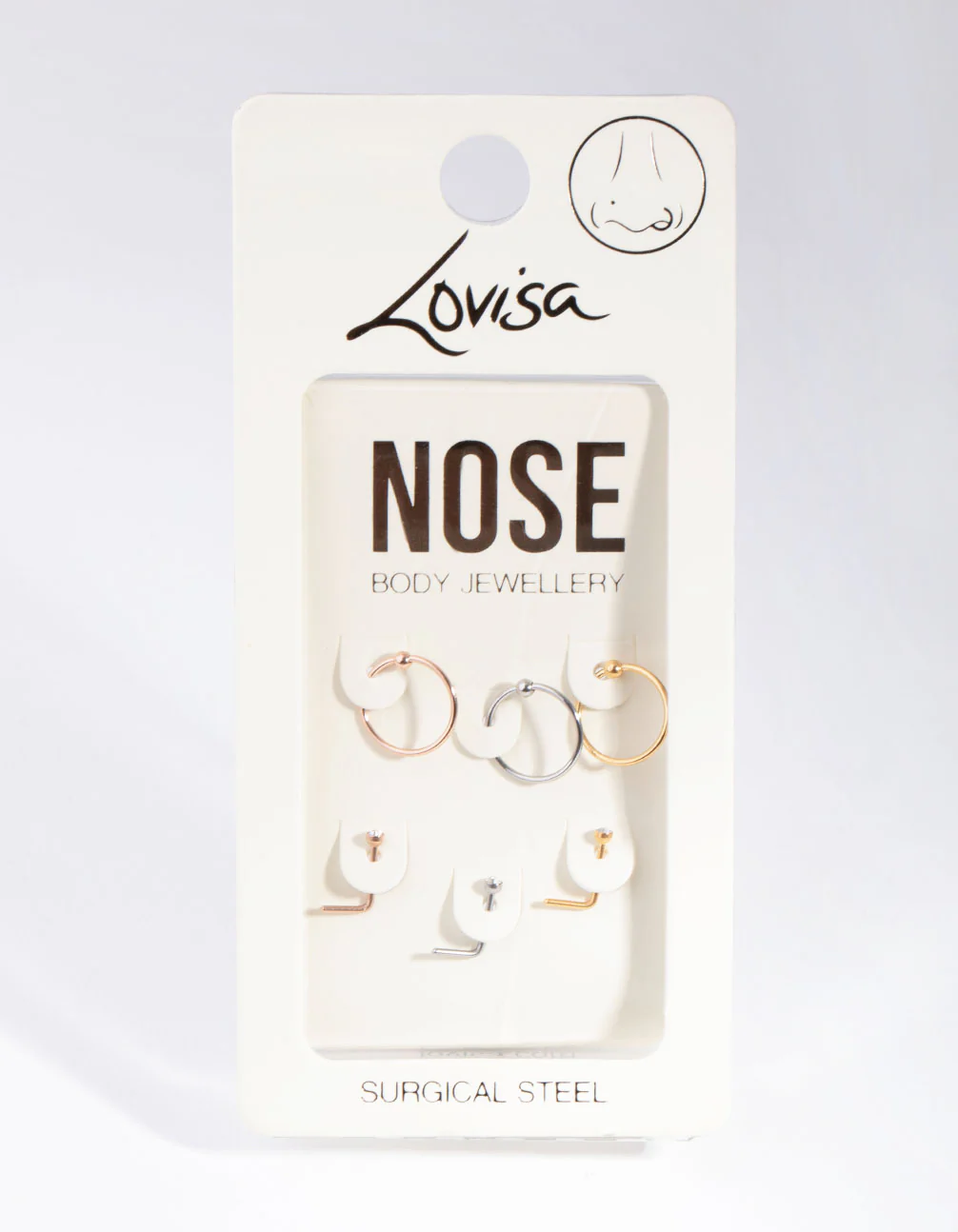 5mm Ball Nose Ring 6-Pack - Image 3