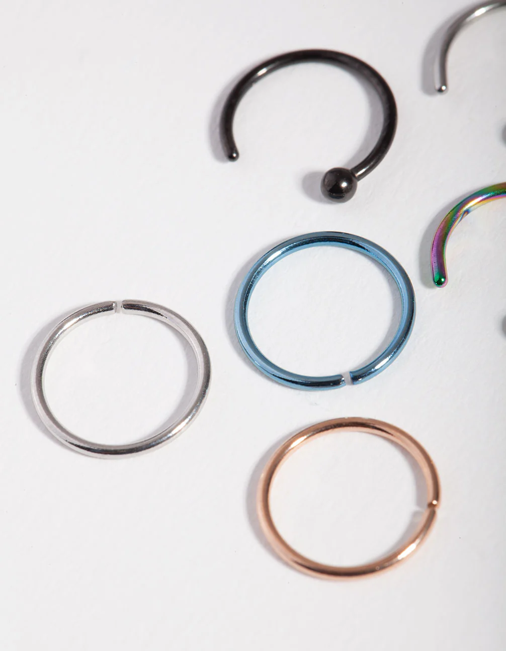 Open Ball Nose Ring 6-Pack - Image 3