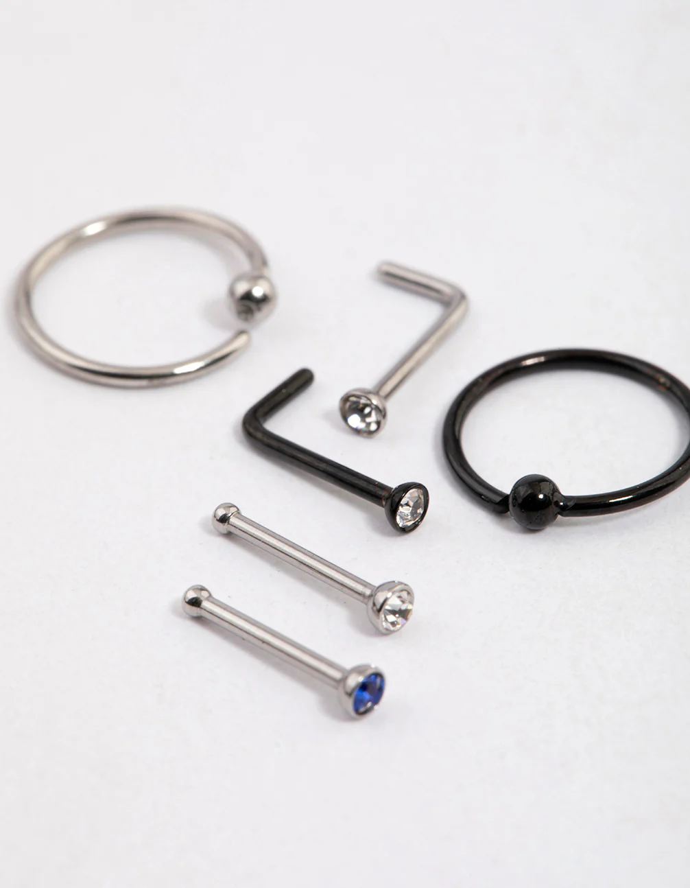 Surgical Steel Bezel & Ring Nose 6-Pack - Image 2