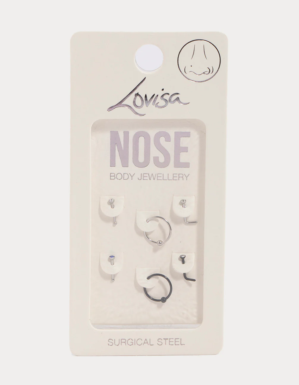 Surgical Steel Bezel & Ring Nose 6-Pack - Image 3