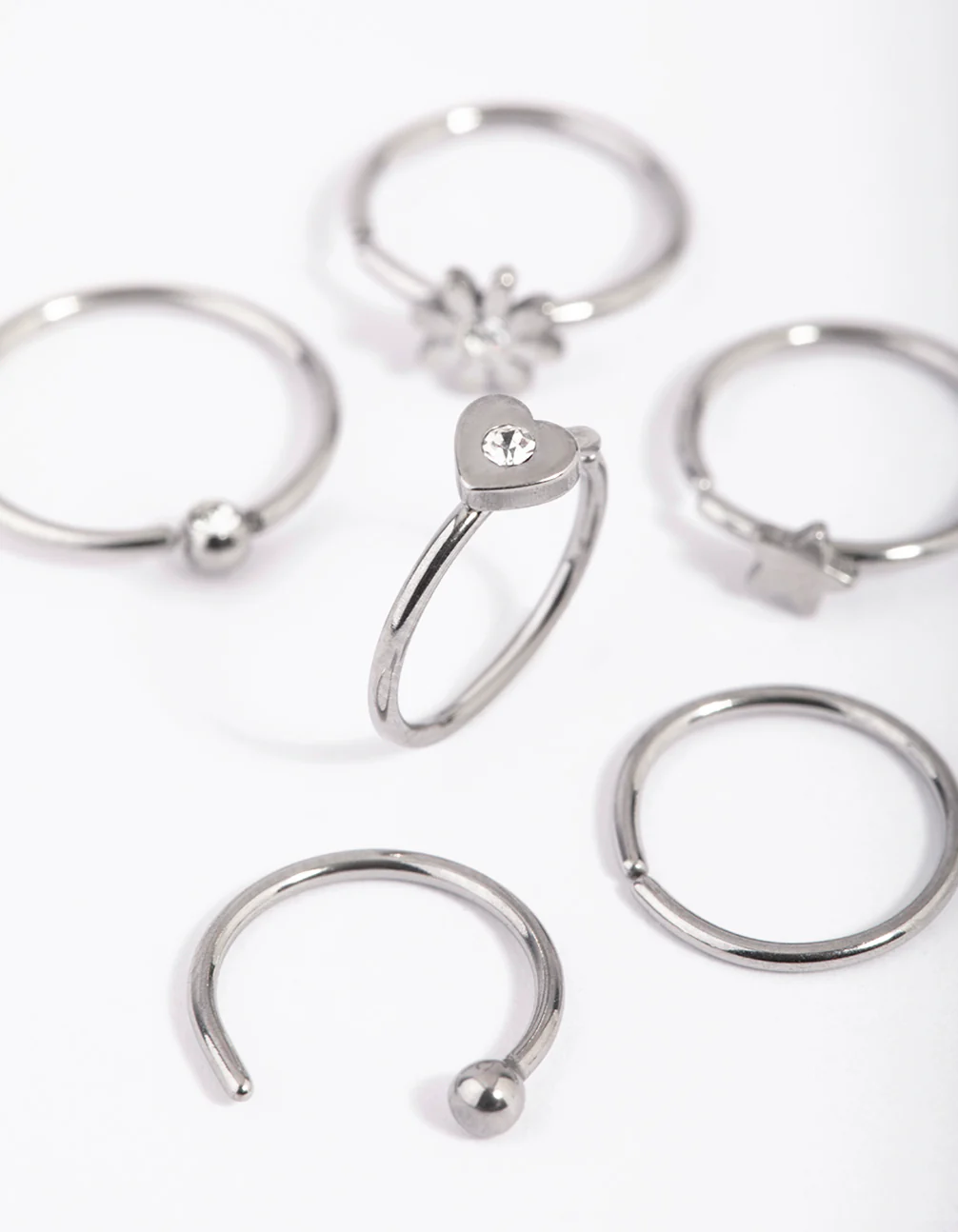 Surgical Steel Femme Nose Studs - Image 3