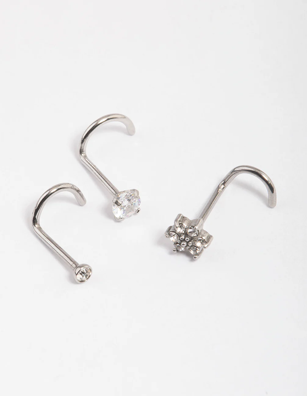Surgical Steel Flower Nose Pack - Image 2