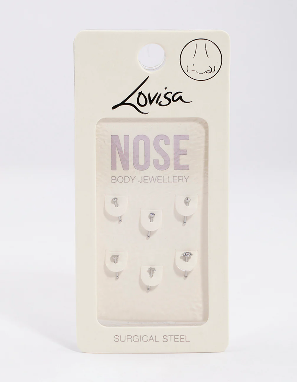 Surgical Steel Flower & Star Nose 6-Pack - Image 3