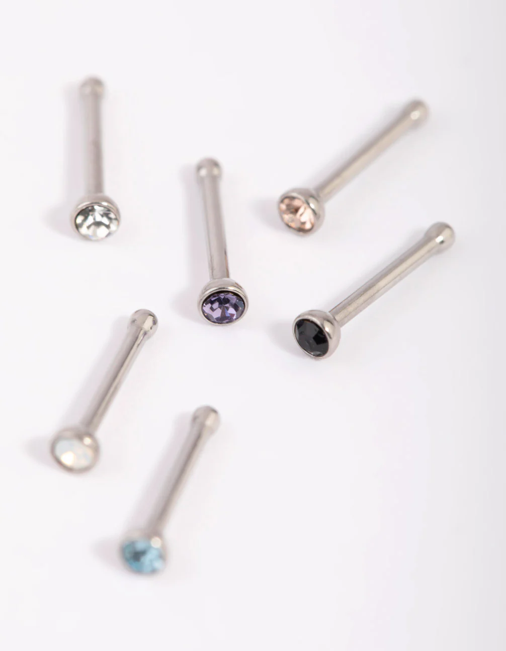 Surgical Steel Frosty Nose Studs - Image 3