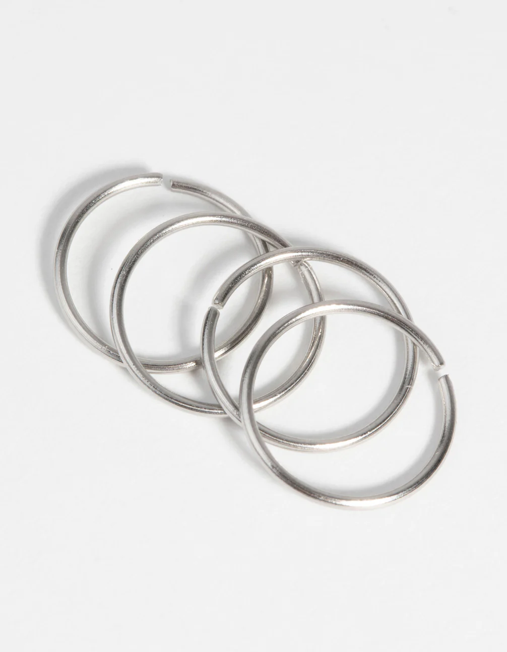 Surgical Steel Nose Ring 4-Pack - Image 3