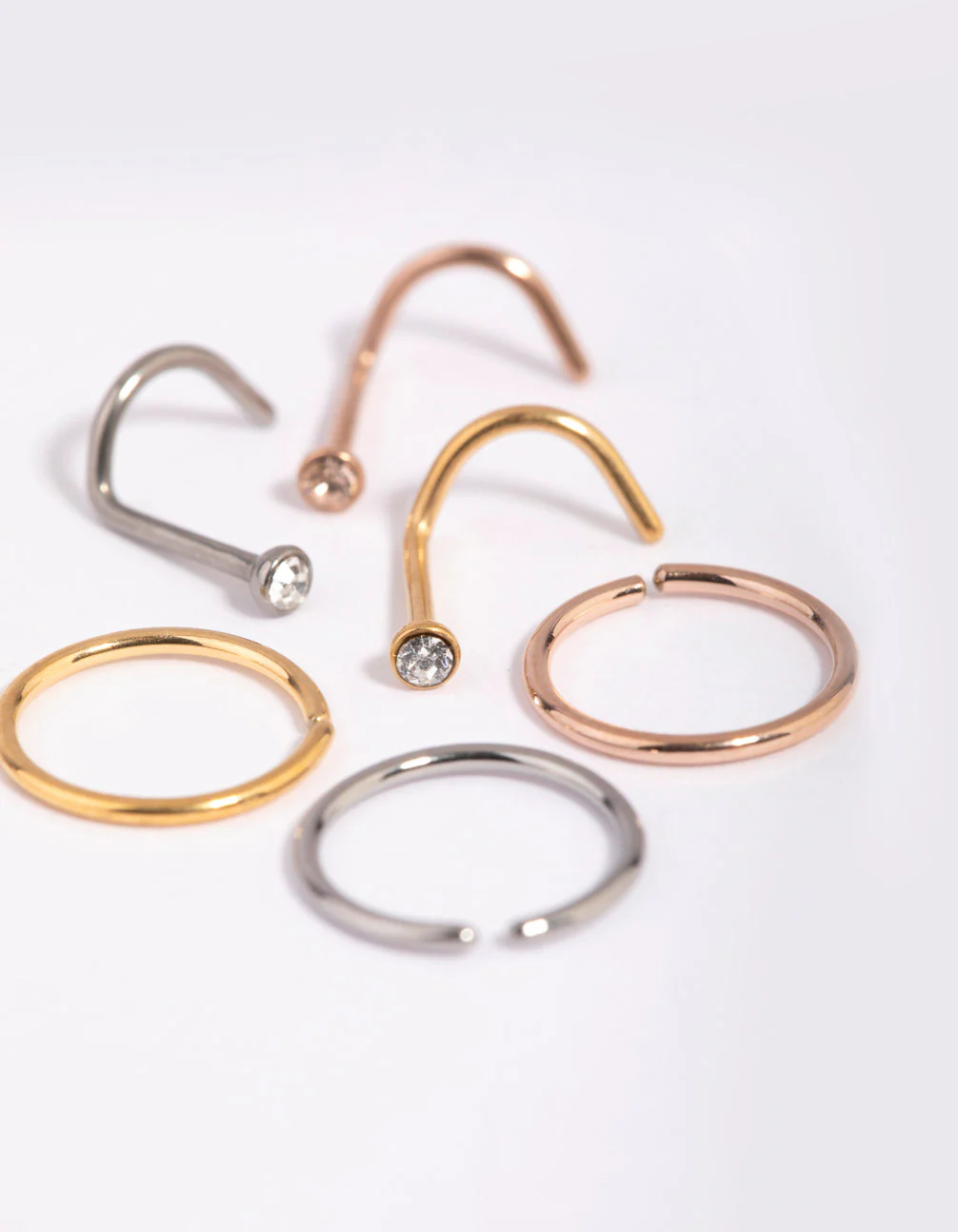 Titanium Nose Stud 6-Pack - Image 4