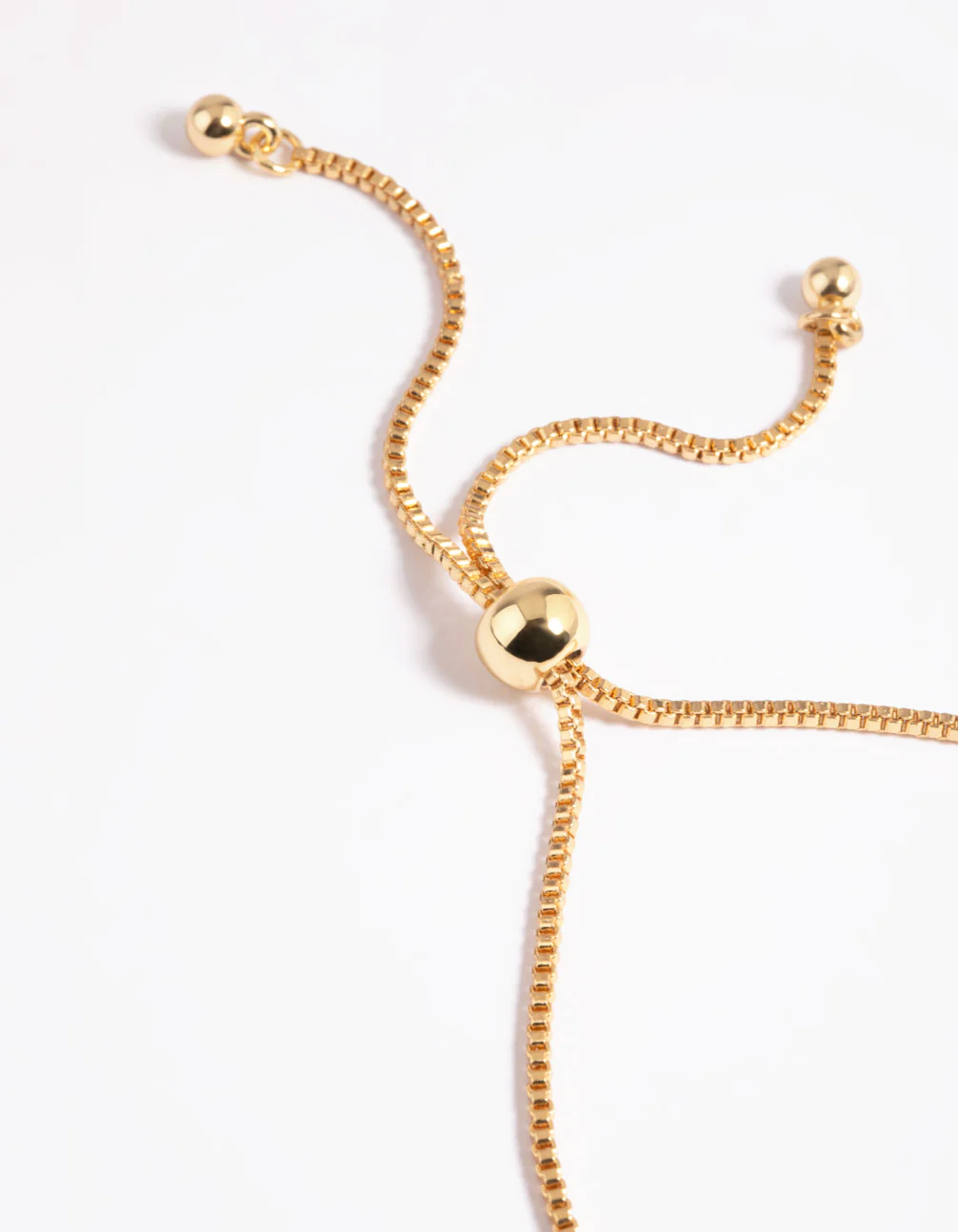 Gold Plated Cubic Zirconia Baguette Toggle Tennis Bracelet - Image 3