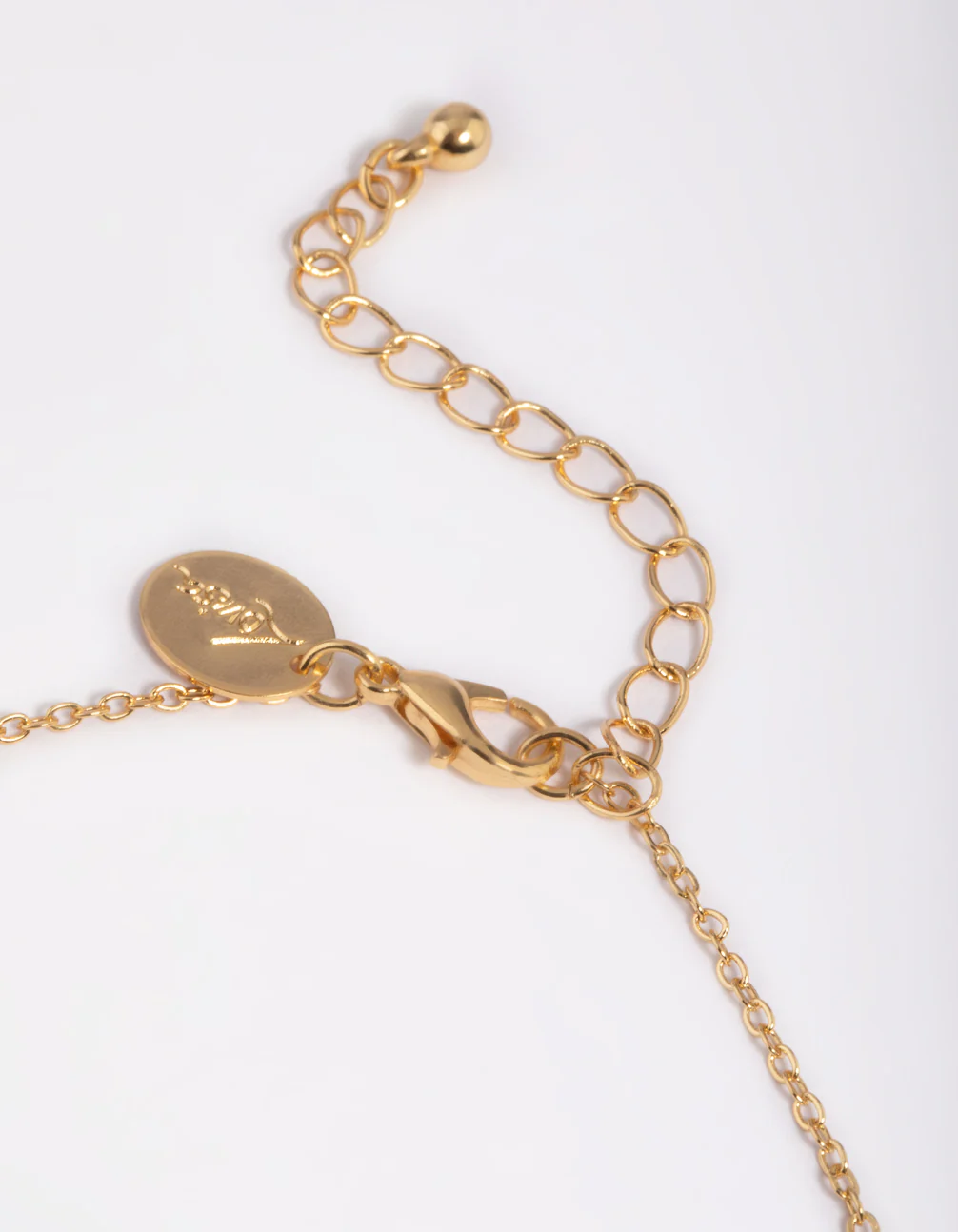 Gold Plated Freshwater Pearl Anklet - Image 3