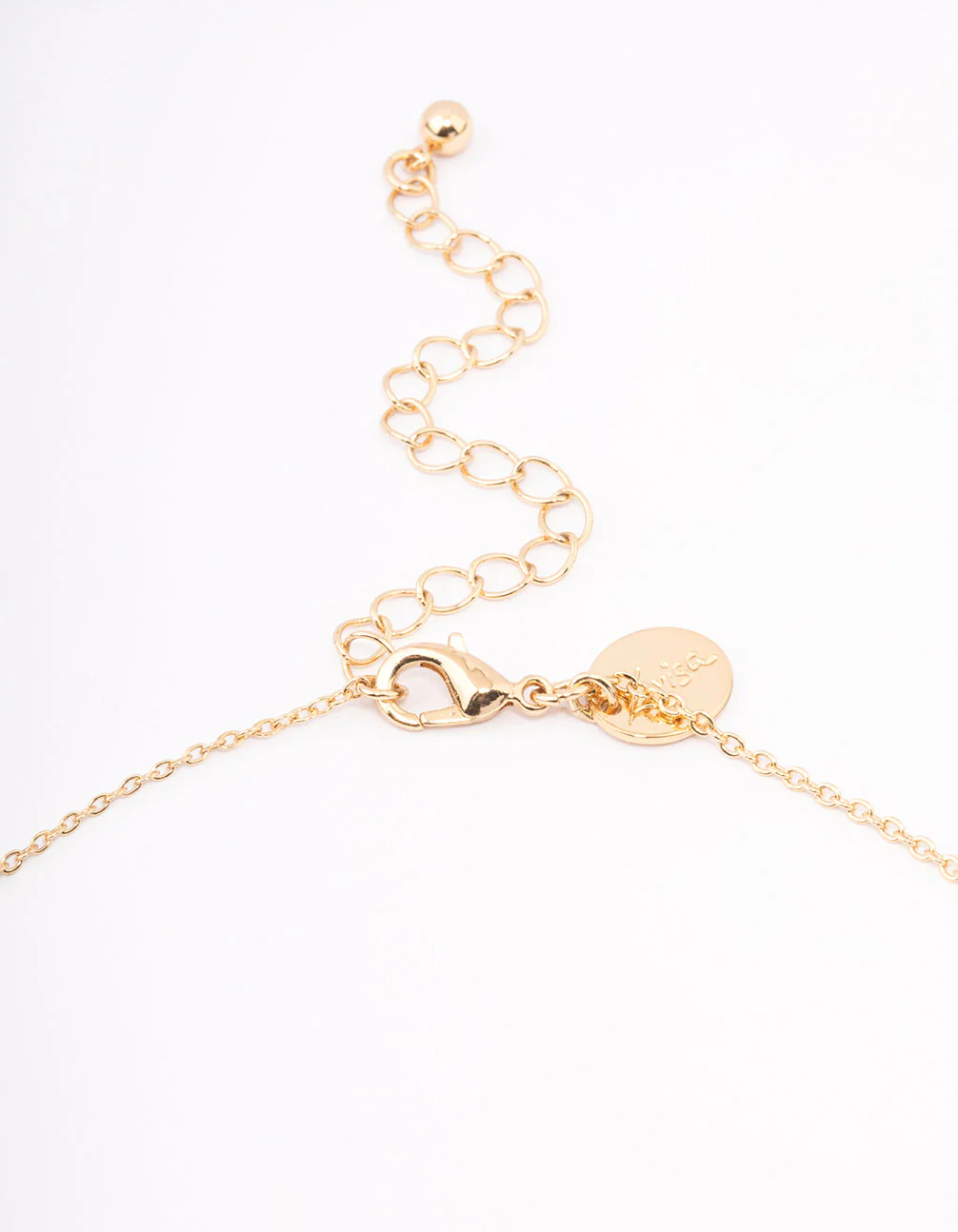 Gold Plated Freshwater Pearl Cubic Zirconia Celestial Necklace - Image 3