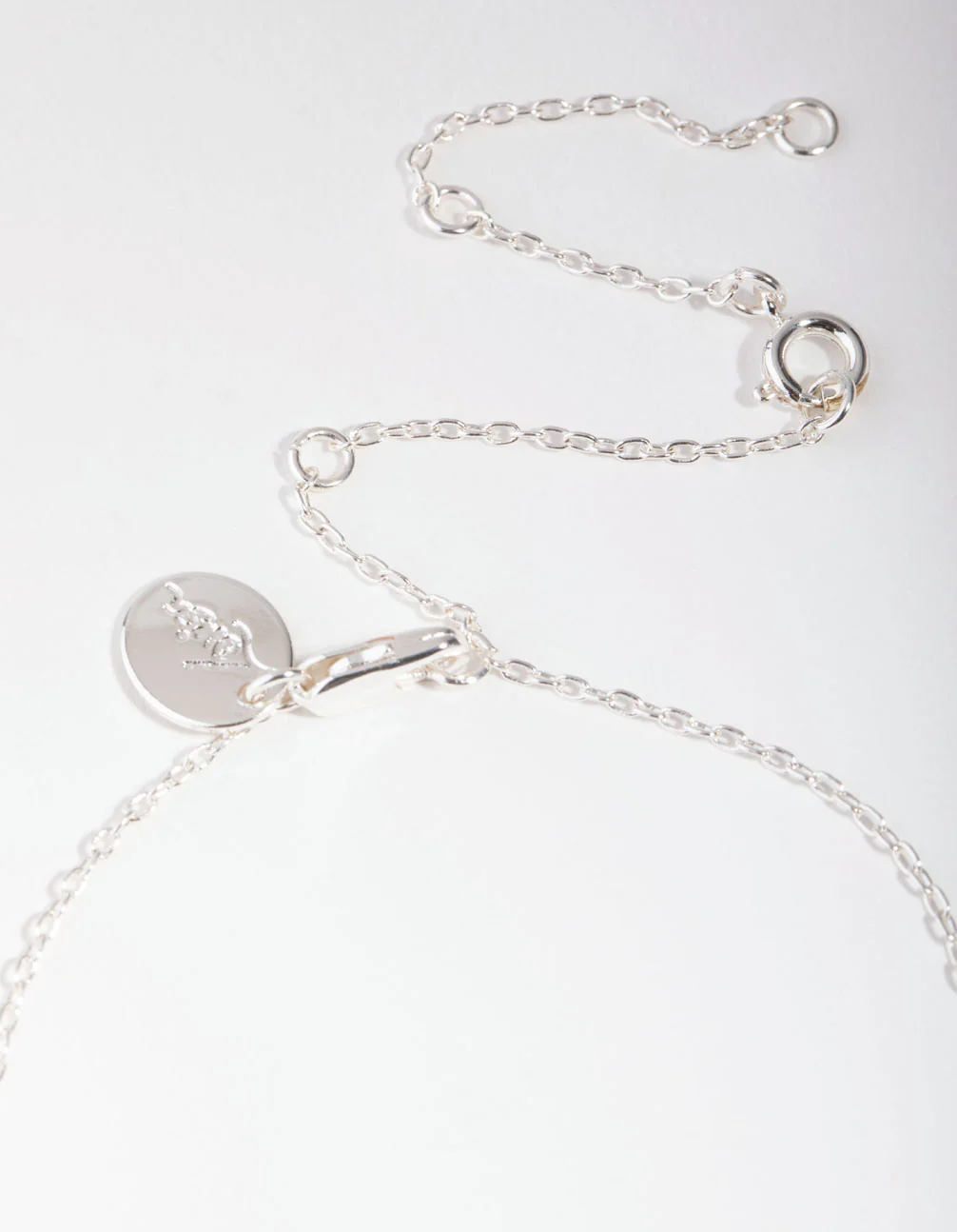 Silver Plated Starburst Disc Bracelet - Image 3