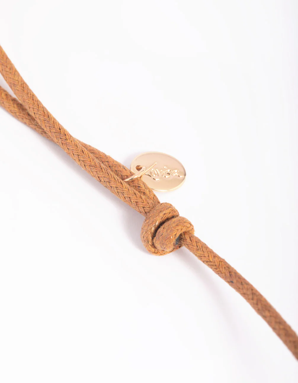 Brown Pendant Necklace - Image 3