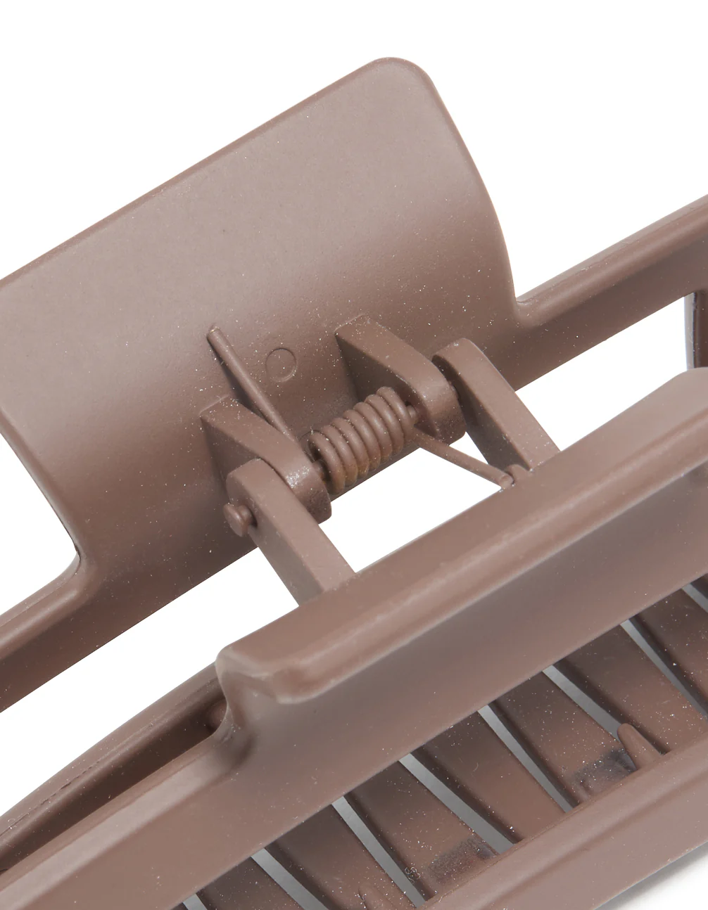 Brown Coated Large Claw Clip - Image 3
