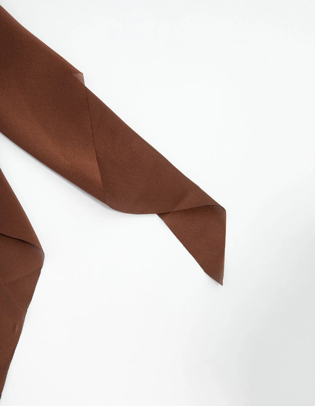 Brown Fabric Drop Bow Clip - Image 3
